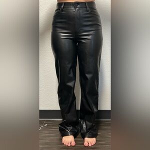 Abercrombie & Fitch leather pants